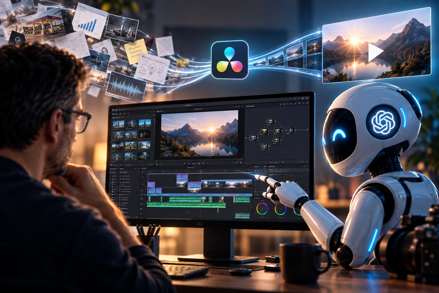 Comunicación Visual con DaVinci Resolve: Curva de aprendizaje, IA y narrativa de alto impacto