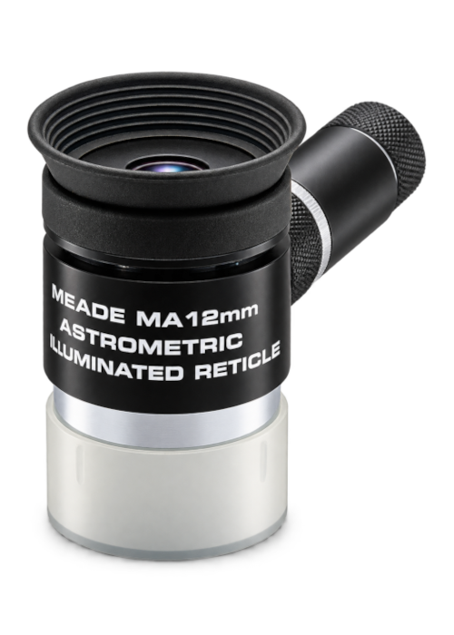 Ocular Meade MA 12mm Astrometric retículo iluminado 1.25" - Equipamiento Astronómico