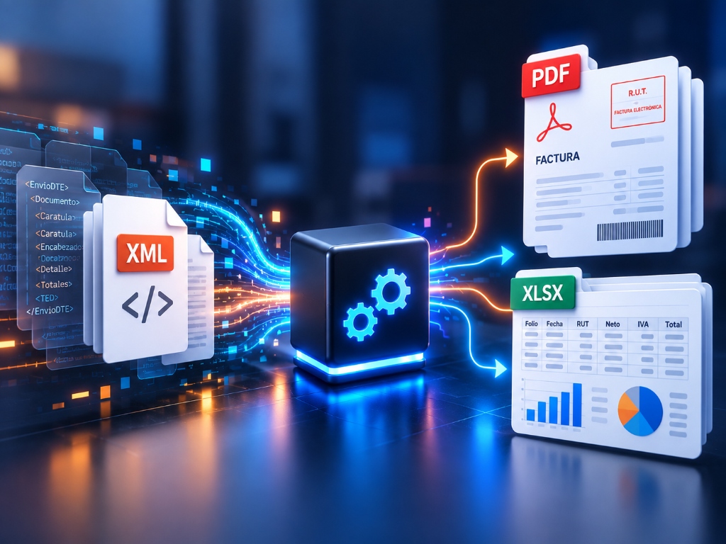Lector XML a PDF/Excel